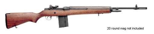 Springfield Armory M1A 308 Walnut Black LOADED