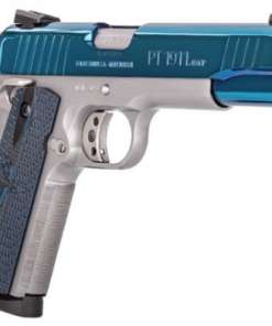 TAURUS PT-1911 .45 ACP 8rd High Polish Blue PVD Custom VZ Grip