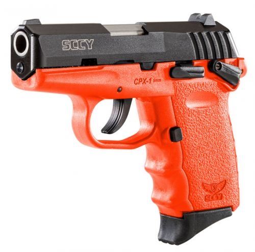 SCCY Industries CPX1CBOR CPX-1 Double Action 9mm 3.1" 10+1 Oran