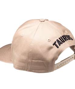 Taurus Leather Patch Logo Tan Hat