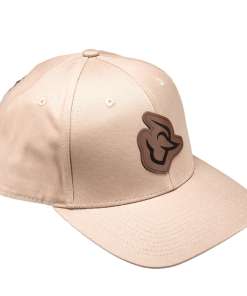 Taurus Leather Patch Logo Tan Hat