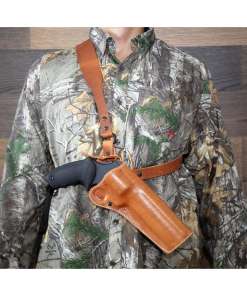 Diamond D Guides Choice™ Leather Chest Holster Taurus Raging Hunter 6 3/4"