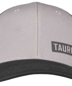 Taurus Logo Charcoal/Black High Profile Mesh Hat