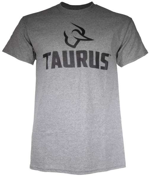 Taurus Logo Grey Tee