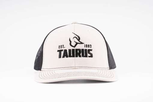 Taurus Established Grey/Black High Profile Trucker Hat