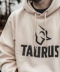 Taurus Logo Hoodie Tan